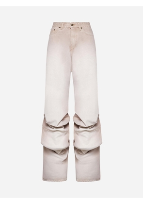 Y/project Draped Cuff Jeans