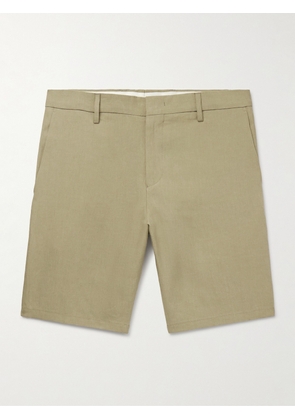 Paul Smith - Straight-Leg Linen Shorts - Men - Brown - 30
