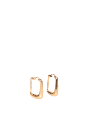Jacquemus Les Boucles Oval Gold Earrings