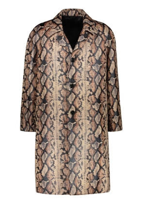 Celine Single-Breasted Long Coat