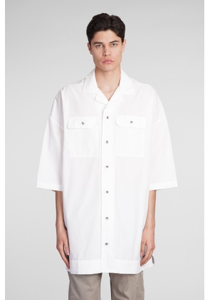 Drkshdw Magnum Tommy Shirt In White Cotton