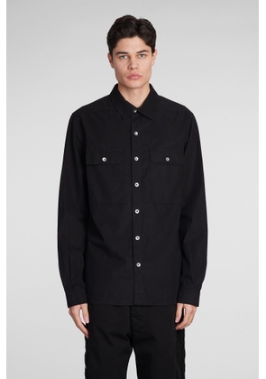 Drkshdw Outershirt Shirt In Black Cotton