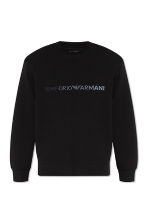 Emporio Armani Logo-Embroidered Sweatshirt