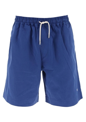Emporio Armani Blue Cotton Bermuda Shorts