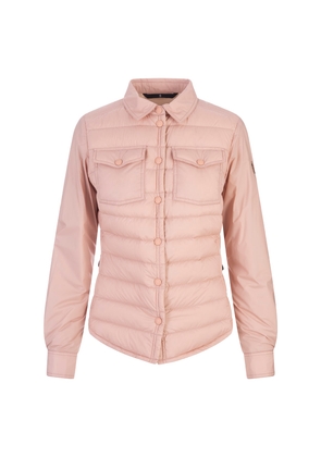 Moncler Grenoble Light Pink Averau Shirt Jacket