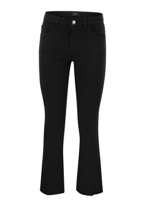 Fay 5-Pocket Trousers In Stretch Cotton.