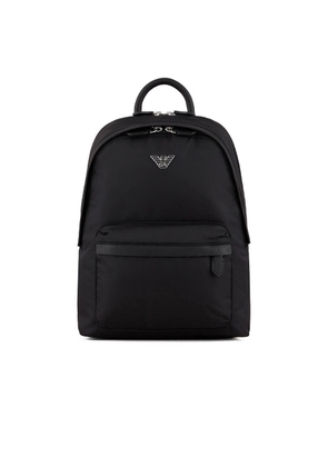 Emporio Armani Travel Essential Black Backpack