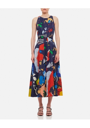 Ralph Lauren Printed Midi Dress