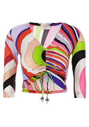 Pucci Patterned Top