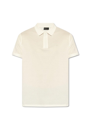 Emporio Armani Cotton Polo Shirt With Logo