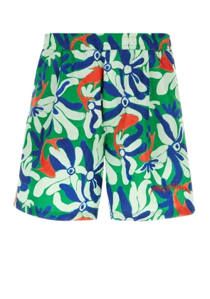 Marni Printed Polyester Swimming Shorts