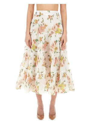 Zimmermann Skirt With Floral Pattern