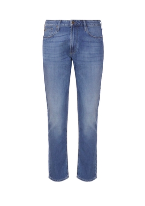 Emporio Armani Slim Mid-Rise Jeans