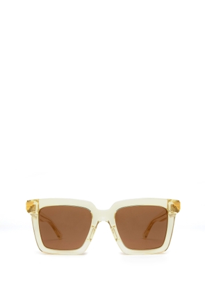 Bottega Veneta Eyewear Bv1005S Beige Sunglasses