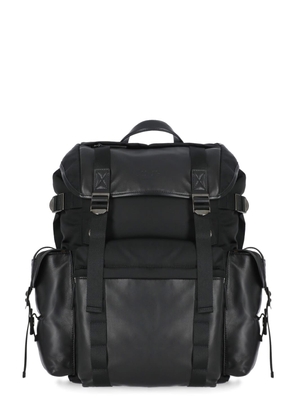 Tod's Leather And Fabric Backpack