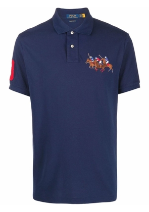 Ralph Lauren Blue Cotton Polo Shirt