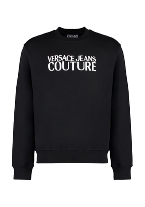 Versace Jeans Couture Cotton Crew-Neck Sweatshirt