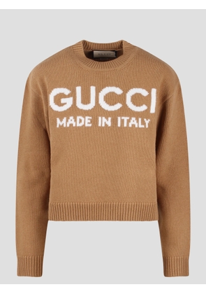 Gucci Jacquard Logo Sweater