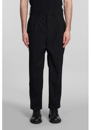 Mauro Grifoni Pants In Black Wool