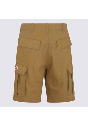 Kenzo Tabac Cotton Shorts