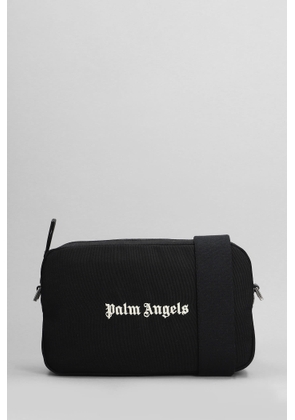 Palm Angels Shoulder Bag In Black Polyamide