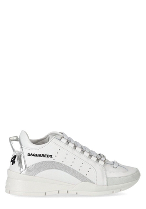 Dsquared2 Logo Embroidered Lace-Up Sneakers