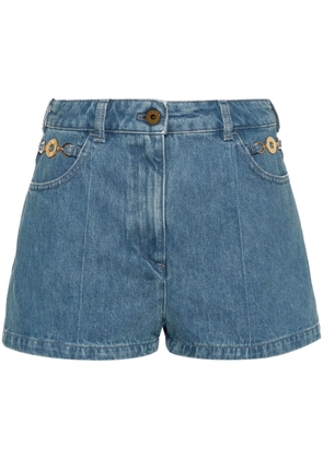 Patou Medium Blue Cotton Blend Shorts
