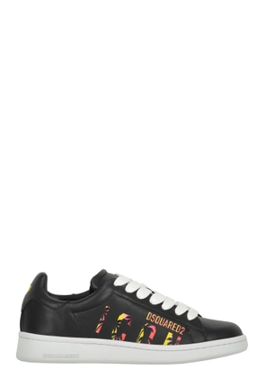 Dsquared2 Leather Low-Top Sneakers