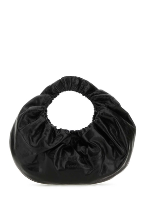 Alexander Wang Black Leather Small Crescent Handbag