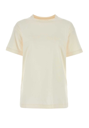 Maison Margiela Ivory Cotton T-Shirt