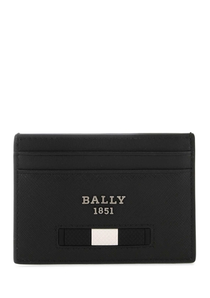 Bally Black Leather Card Holder