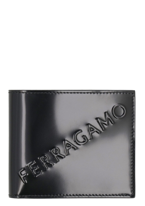 Ferragamo Leather Flap-Over Wallet
