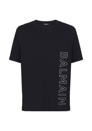 Balmain Vertical Logo T-Shirt