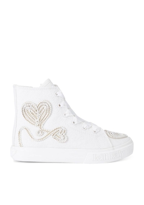 Lelli Kelly Embroidered Sharon High-Top Sneakers