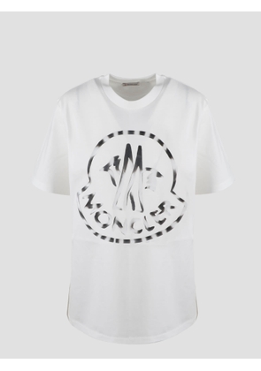 Moncler White Cotton T-Shirt