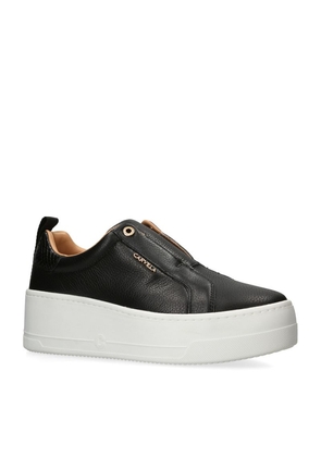 Carvela Leather Connected Laceless Sneakers