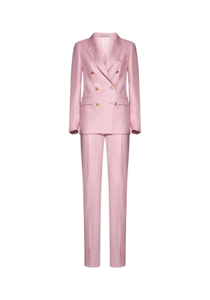 Tagliatore Parigi Double-Breasted Linen Suit