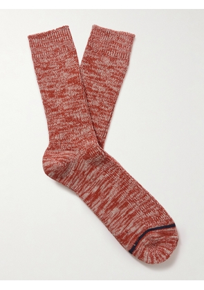 Nudie Jeans - Knitted Socks - Men - Red
