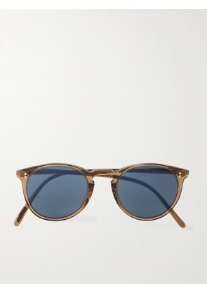 Oliver Peoples - Round-Frame Acetate Sunglasses - Men - Brown