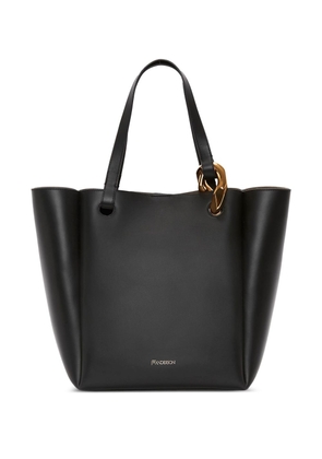 JW Anderson Chain Cabas leather tote - Black