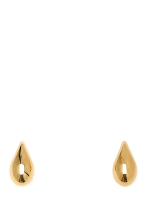 Bottega Veneta Gold Silver Big Drop Earrings