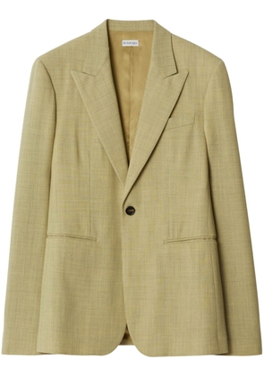 Burberry tailored wool blazer - Green