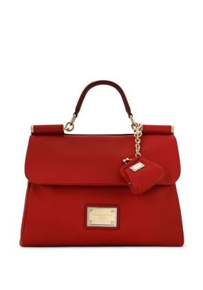 Dolce & Gabbana medium Sicily Soft top-handle bag - Red