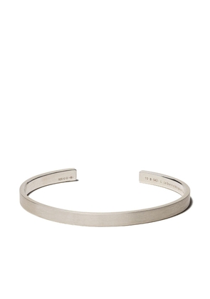 Le Gramme 15 Grams Ribbon bracelet - Silver