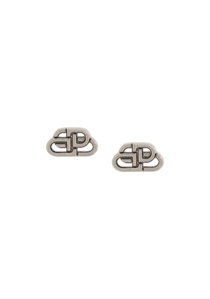 Balenciaga BB XS stud earrings - Metallic