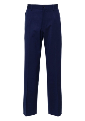 Dolce & Gabbana twill tailored-cut trousers - Blue