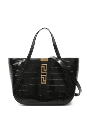 Versace large Greca Goddess tote bag - Black