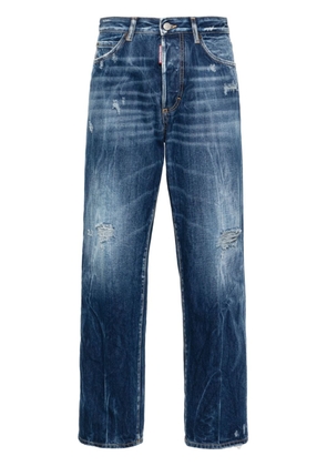 Dsquared2 mid-rise straight-leg jeans - Blue