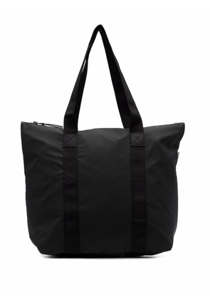 Rains top zip-fastening tote bag - Black