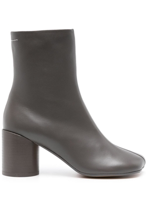 MM6 Maison Margiela Anatomic 70mm ankle boots - Grey
